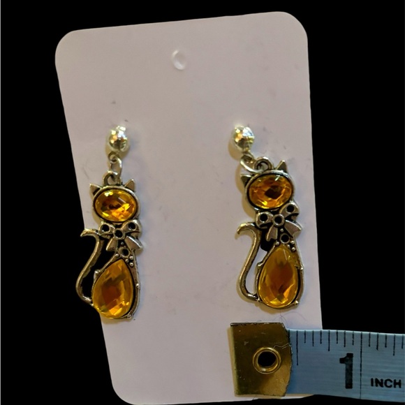 🐱Cat Dangle Earrings🐱 - Picture 5 of 5